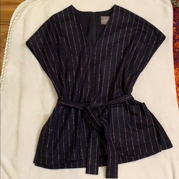 Lela Rose Wool-Blend Top. - Picture 2 of 7